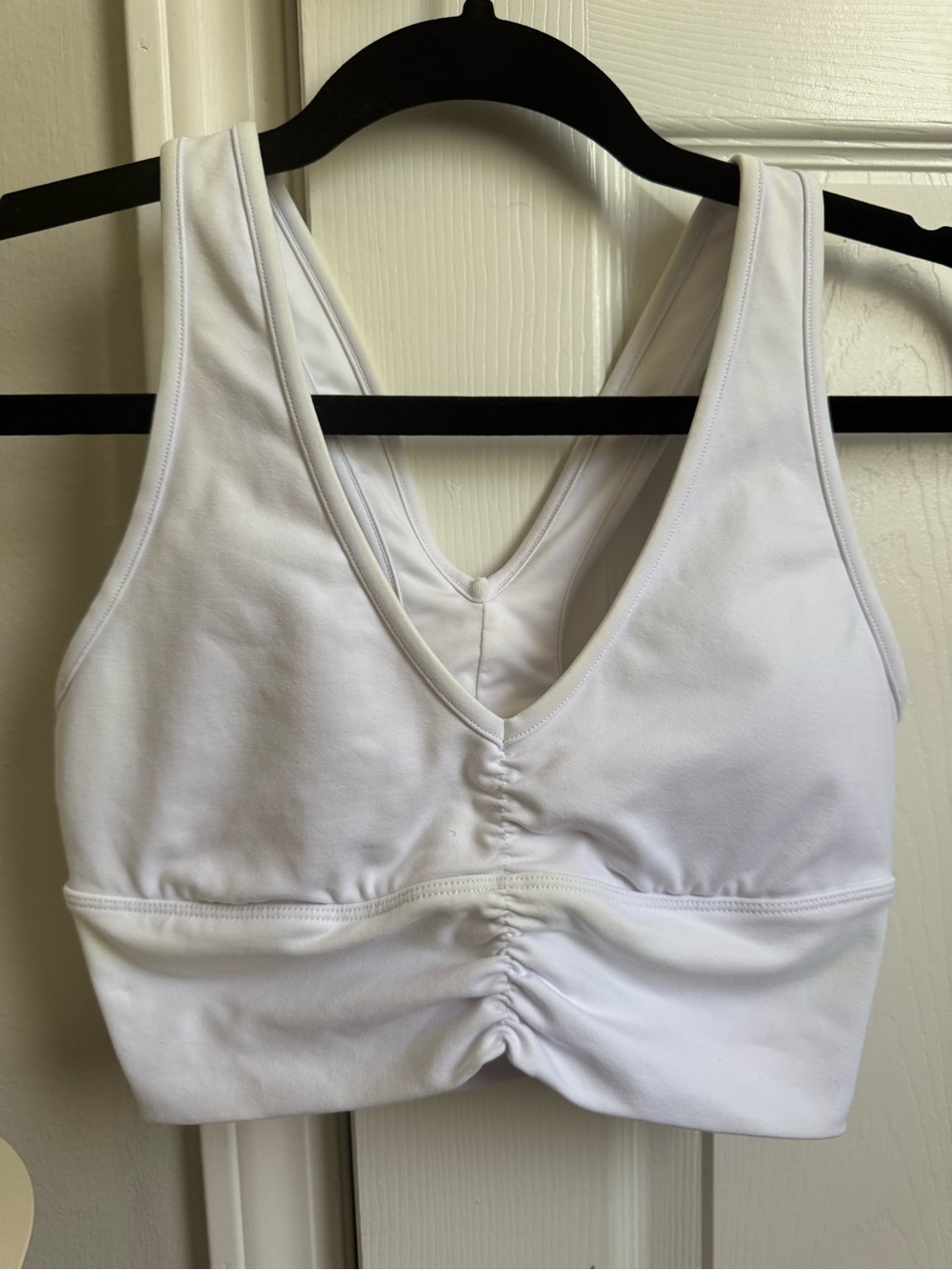Alo Yoga Bra Top in White